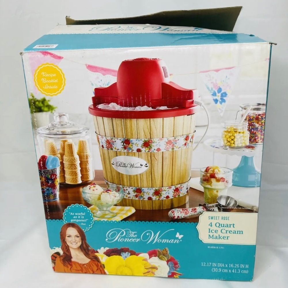 Pioneer woman ice cream maker